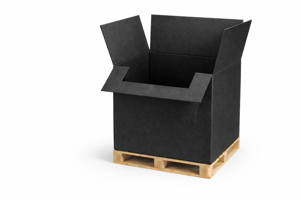 Box pallets para optimizar logística y almacenamiento