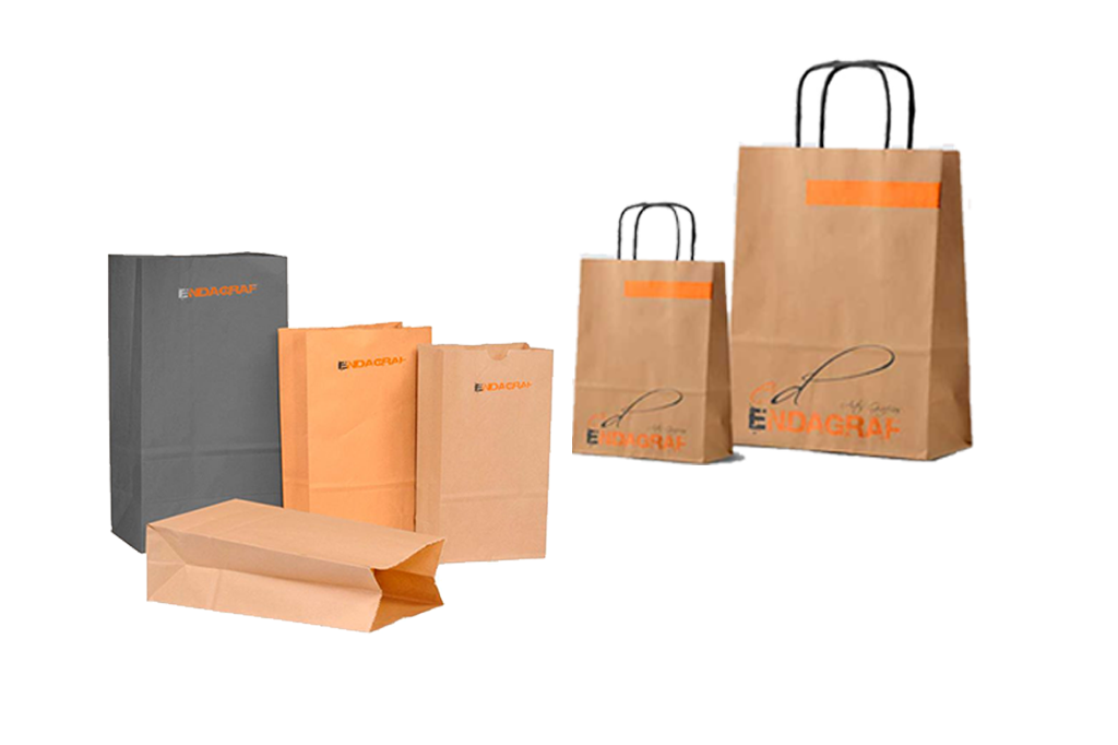 Sobres para takeaway personalizados de Endagraf