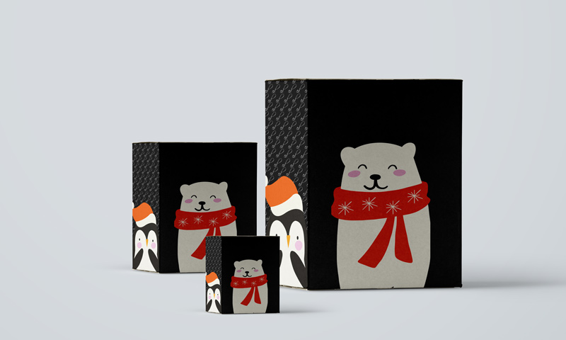 Cajas regalo y packaging navideño para ecommerce | Endagraf